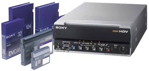 DVcam Tapes and Player