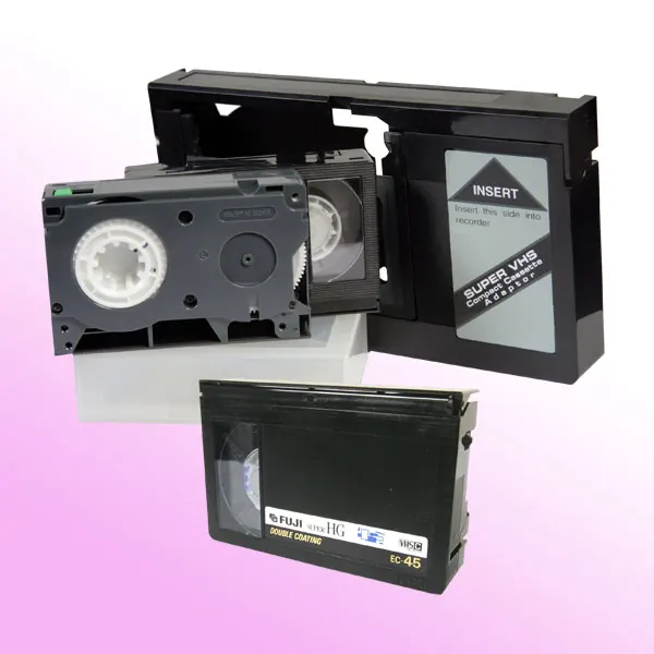 VHS-C Video Tapes and Converter